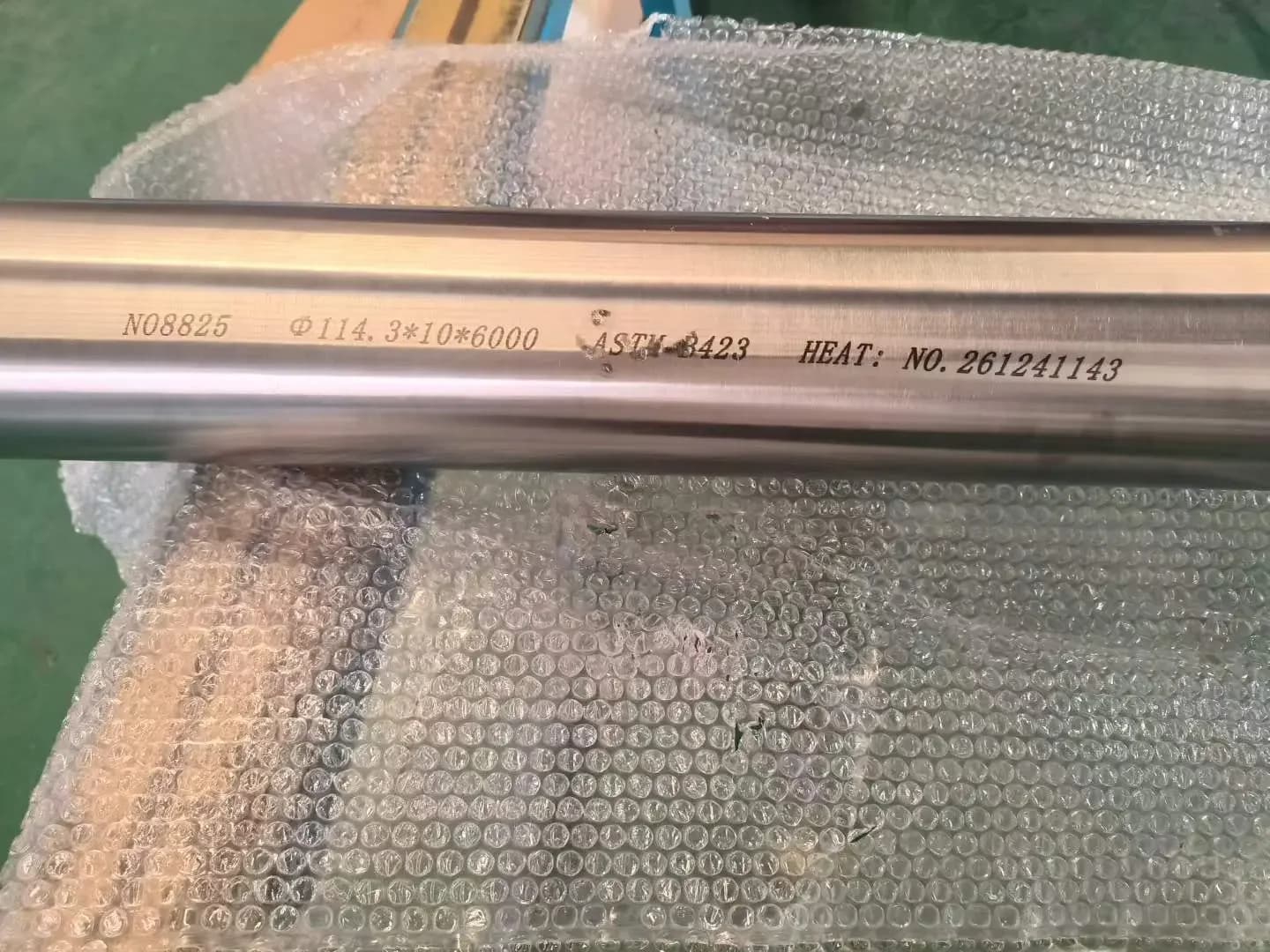 Incoloy 825 無縫管出貨至印度。